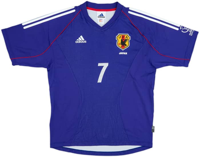 2002-04 Japan Home Shirt Nakata #7 - 9/10 - (L)