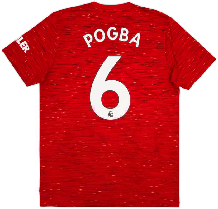 2020-21 Manchester United Home Shirt Pogba #6 - 6/10 - (M)