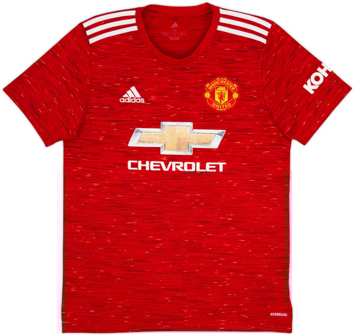 2020-21 Manchester United Home Shirt Pogba #6 - 6/10 - (M)