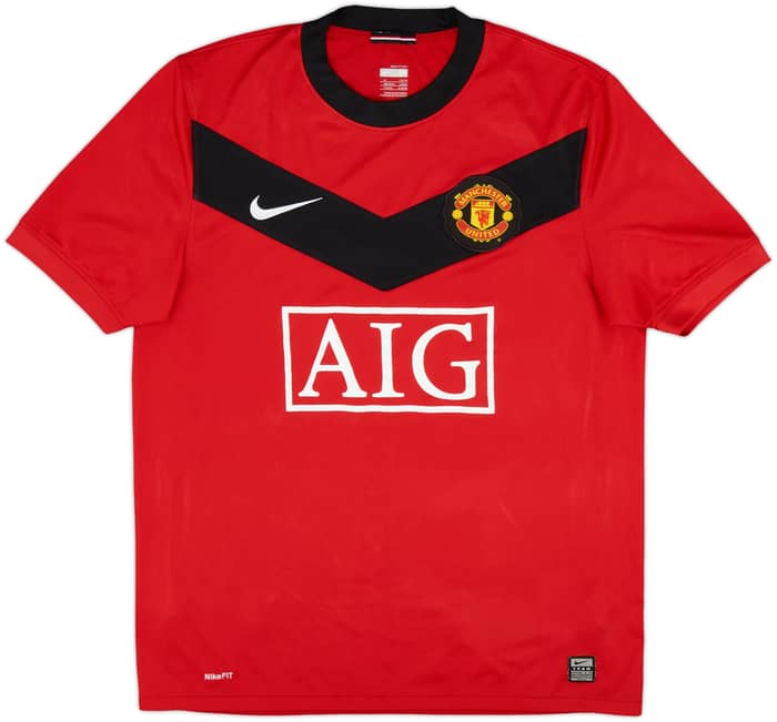 2009-10 Manchester United Home Shirt Owen #7 - 7/10 - (M)