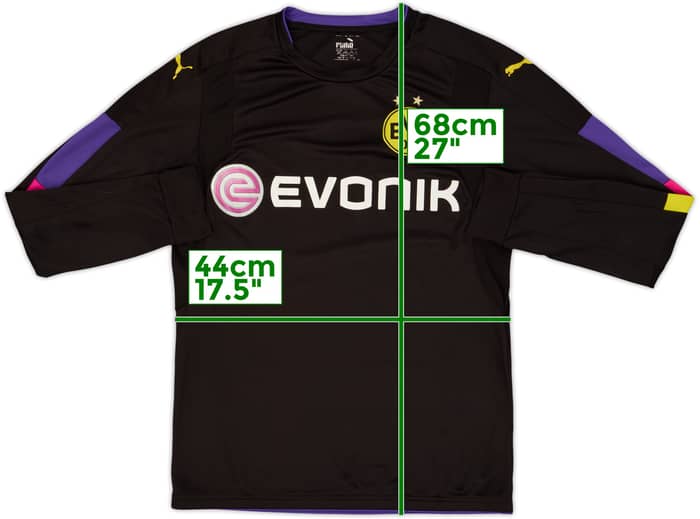 2016-17 Borussia Dortmund GK Shirt - 5/10 - (S)