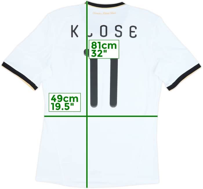 2010-11 Germany Home Shirt Klose #11 - 8/10 - (L)