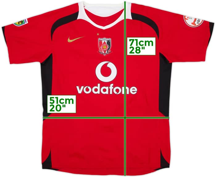 2006 Urawa Red Diamonds Home Shirt - 6/10 - (M)