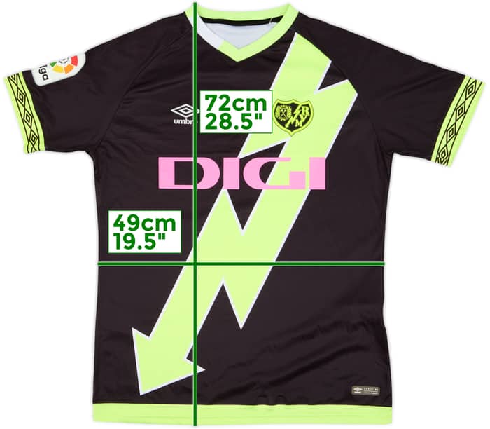 2022-23 Rayo Vallecano Third Shirt - 7/10 - (L)