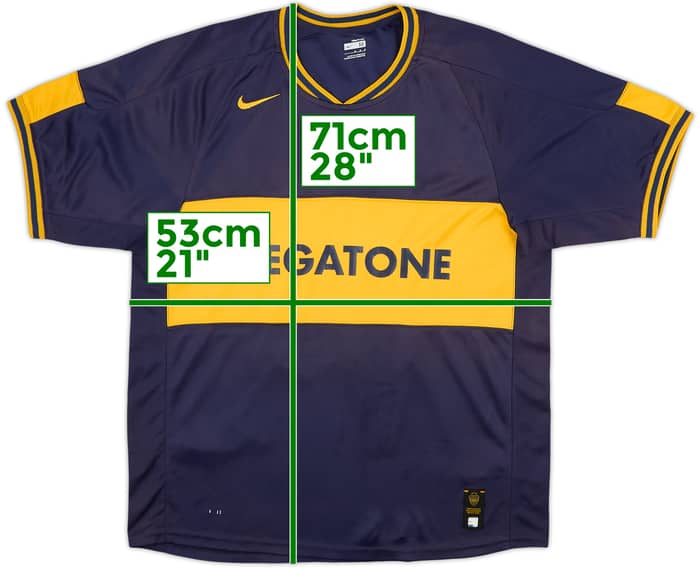 2006-07 Boca Juniors Home Shirt #11 - 7/10 - (M)