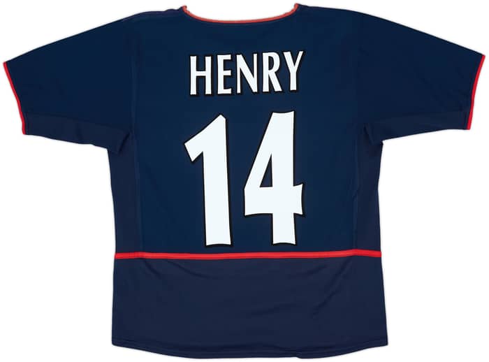 2002-04 Arsenal Away Shirt Henry #14 - 6/10 - (XL.Boys)