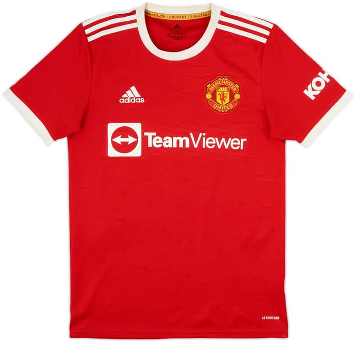 2021-22 Manchester United Home Shirt Ronaldo #7 - 7/10 - (S)