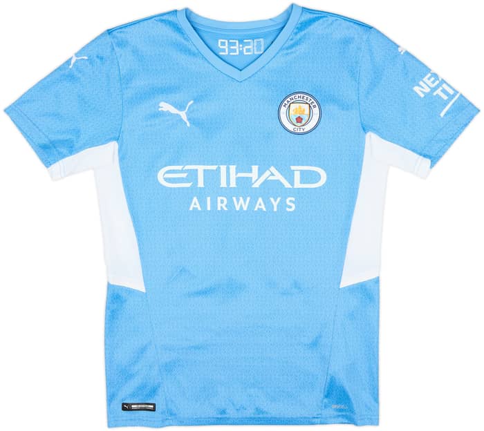 2021-22 Manchester City Home Shirt Grealish #10 - 10/10 - (S)