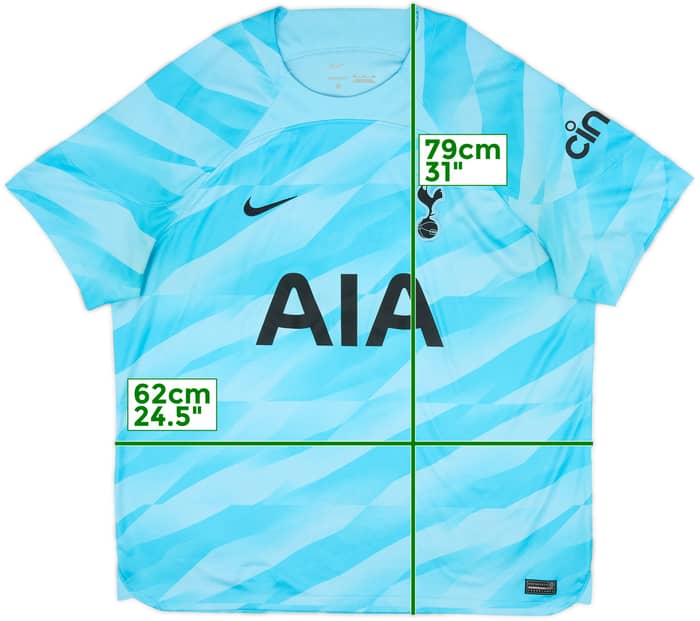 2023-24 Tottenham GK S/S Shirt - 7/10 - (XXL)
