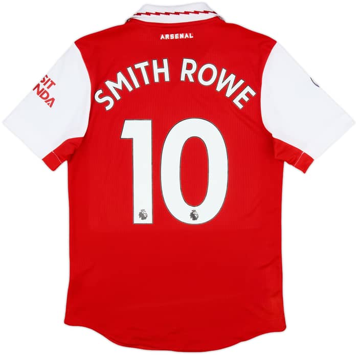 2022-23 Arsenal Authentic Home Shirt Smith Rowe #10 - 10/10 - (S)