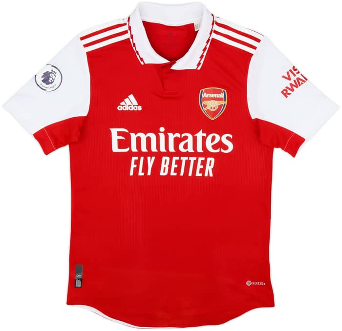 2022-23 Arsenal Authentic Home Shirt Smith Rowe #10 - 10/10 - (S)