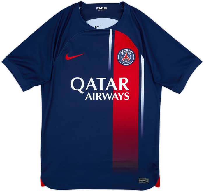 2023-24 Paris Saint-Germain Home Shirt - 8/10 - (S)