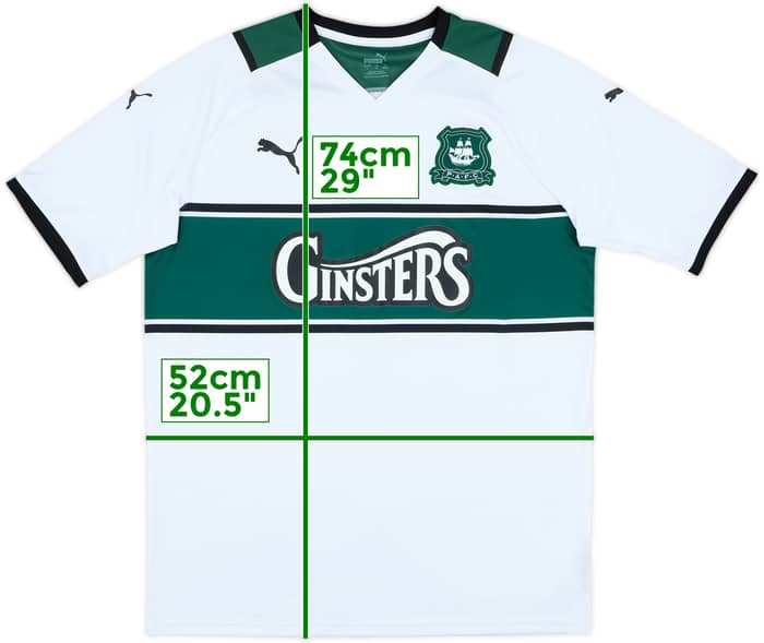 2021-22 Plymouth Away Shirt - 10/10 - (L)