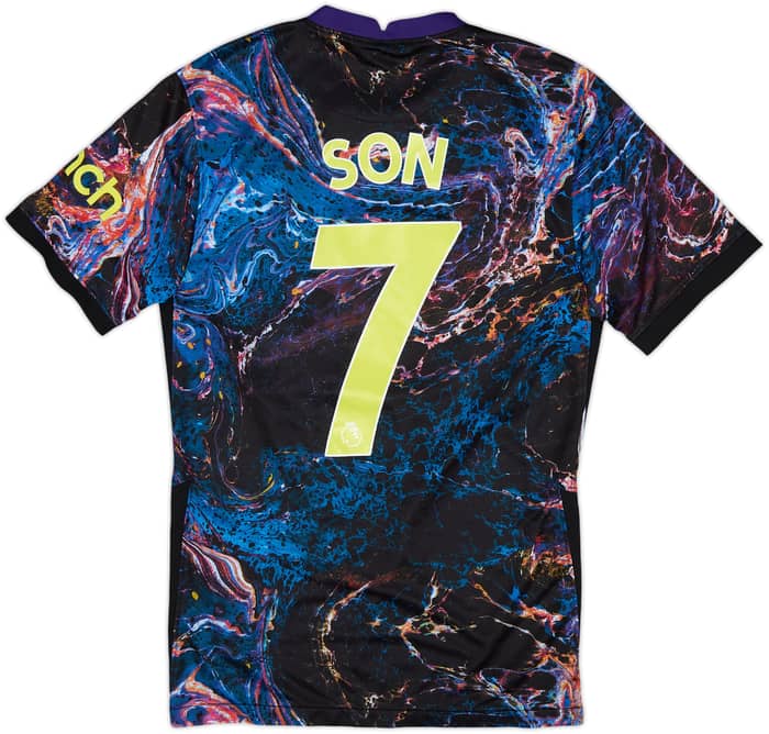 2021-22 Tottenham Away Shirt Son #7 - 5/10 - (XS)