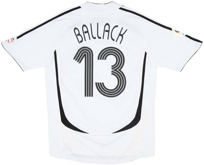 2005-07 Germany Home Shirt Ballack #13 - 8/10 - (M)