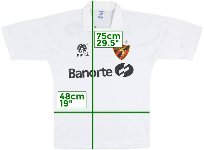 1992-94 Sport Club Recife Away Shirt - 9/10 - (M)