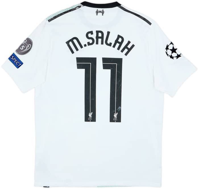 2017-18 Liverpool Away Shirt Salah #11 - 5/10 - (M)