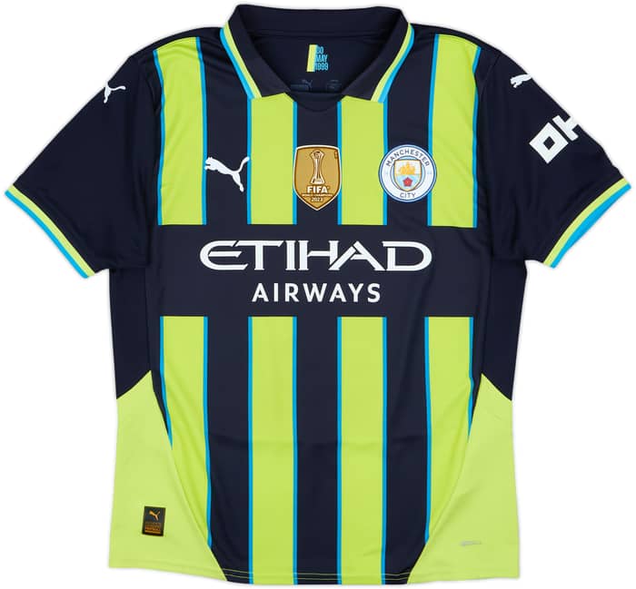 2024-25 Manchester City Away Shirt Haaland #9 - 8/10 - (M)
