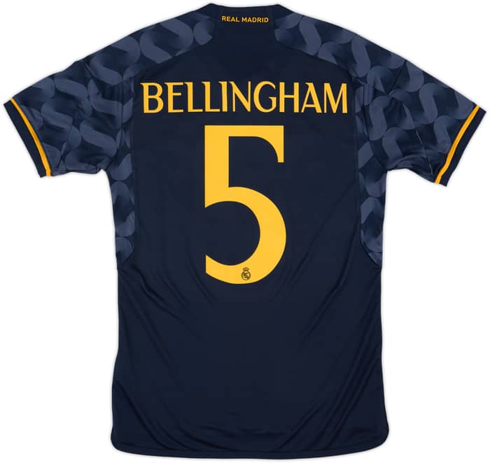 2023-24 Real Madrid Away Shirt Bellingham #5 - 8/10 - (S)