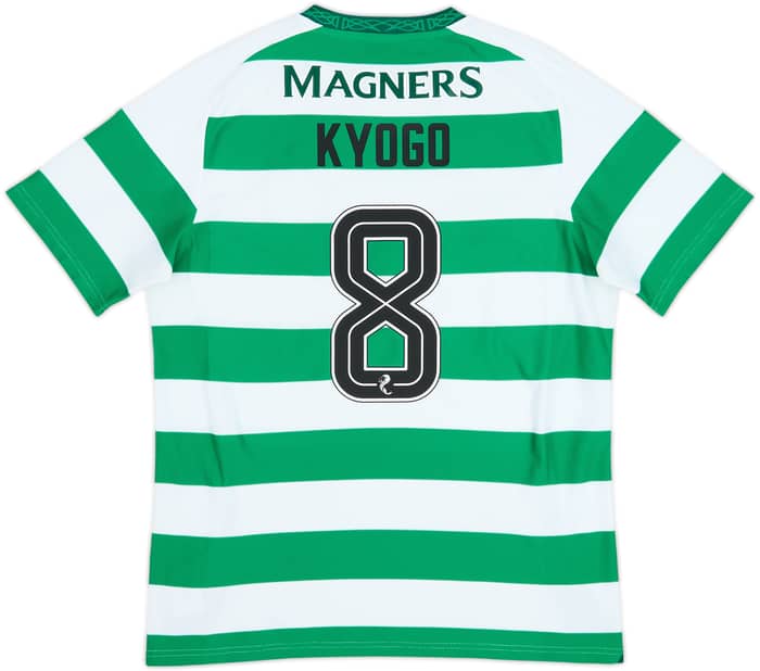 2024-25 Celtic Home Shirt Kyogo #8 - 9/10 - (L)
