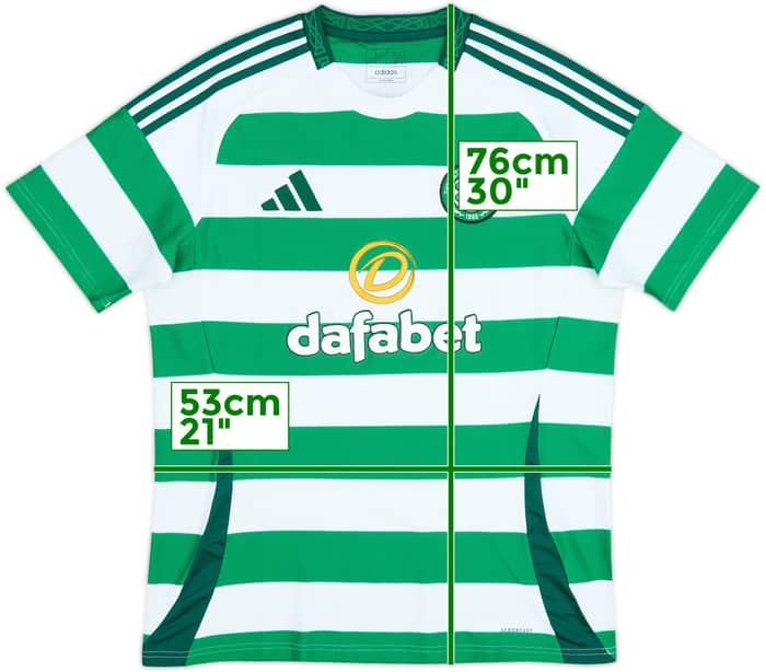 2024-25 Celtic Home Shirt Kyogo #8 - 9/10 - (L)
