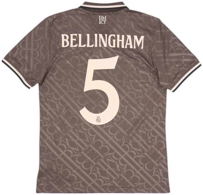 2024-25 Real Madrid Third Shirt Bellingham #5 - 10/10 - (M)