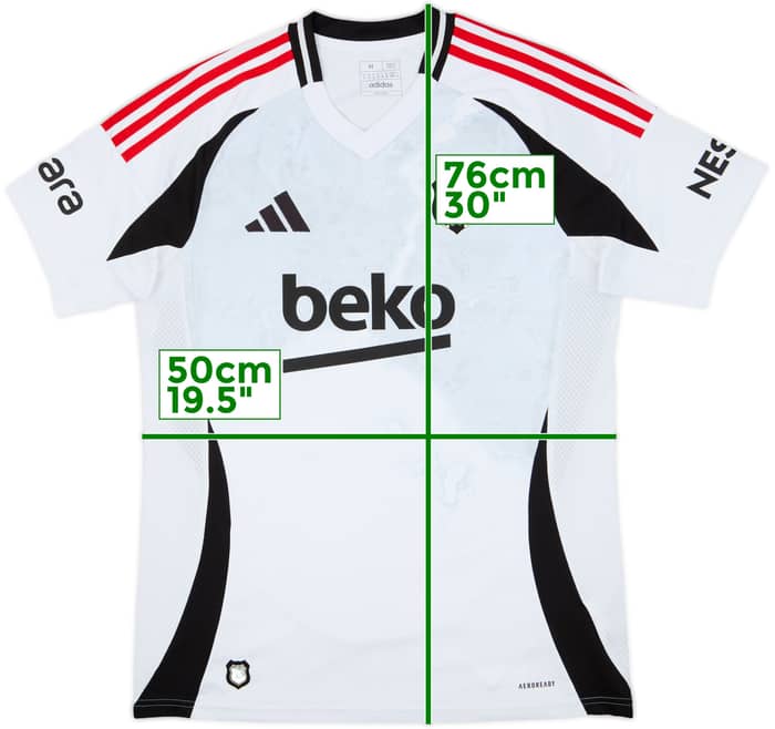 2024-25 Besiktas Home Shirt - 6/10 - (M)
