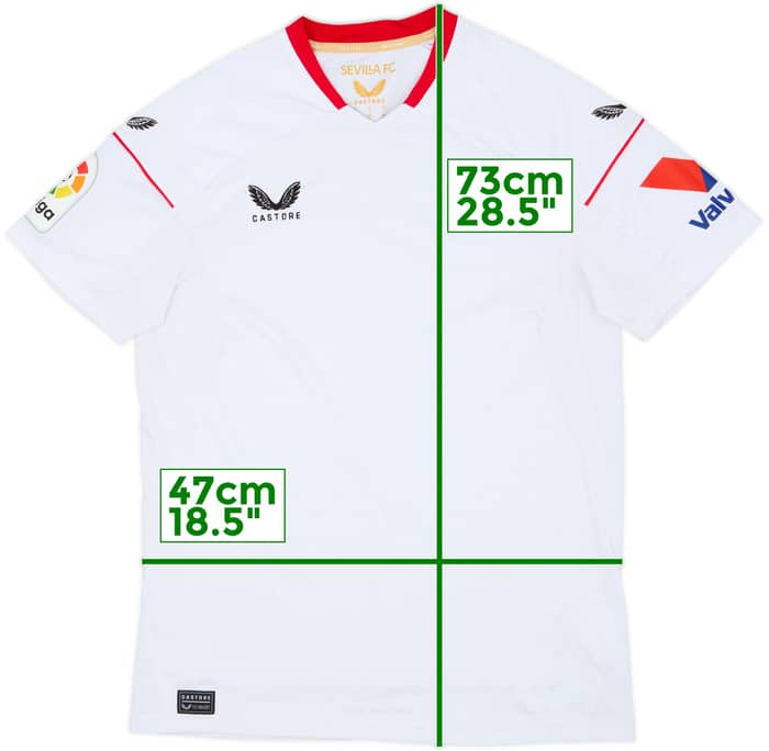2022-23 Sevilla Home Shirt - 9/10 - (M)
