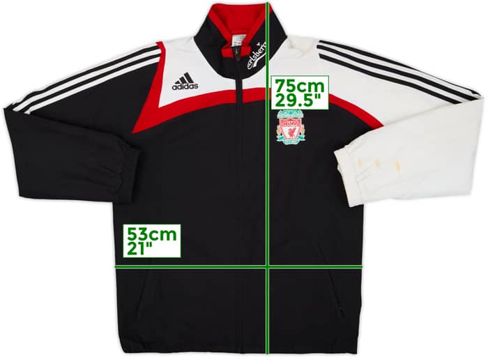 2007-08 Liverpool adidas Track Jacket - 6/10 - (M)
