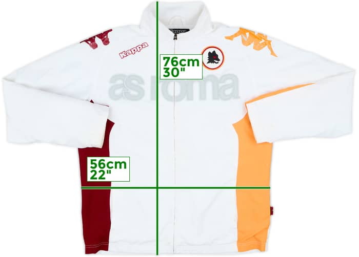 2009-10 Roma Kappa Track Jacket - 4/10 - (L)