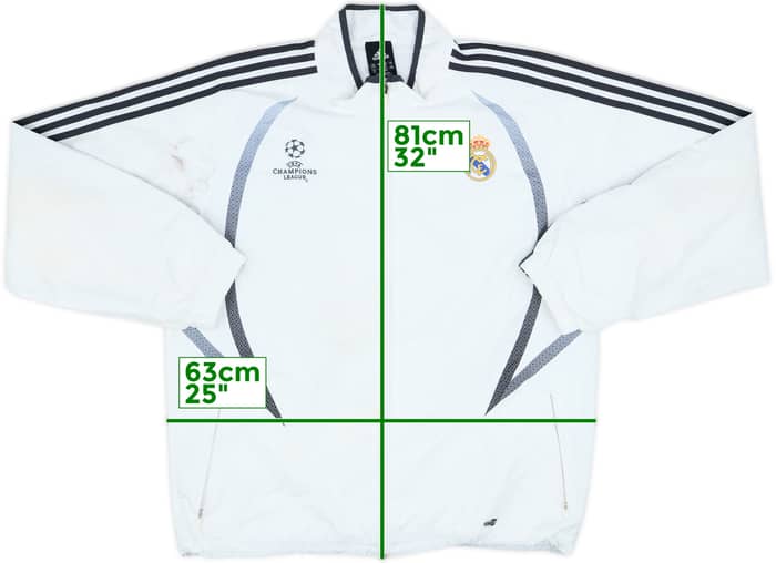 2006-07 Real Madrid adidas CL Track Jacket - 3/10 - (XL)