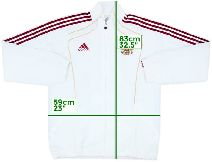 2010-11 Russia adidas Track Jacket - 7/10 - (L)