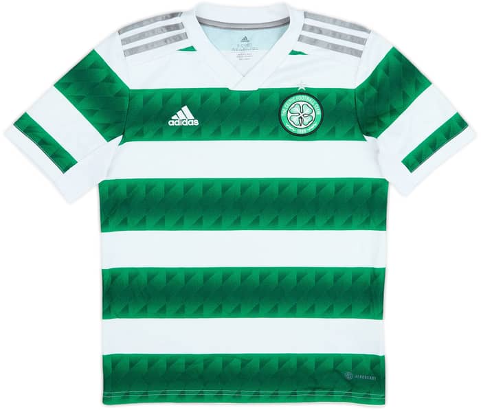 2022-23 Celtic Home Shirt - 8/10 - (M.Boys)