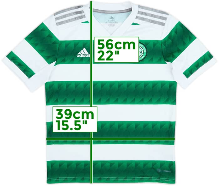 2022-23 Celtic Home Shirt - 8/10 - (M.Boys)
