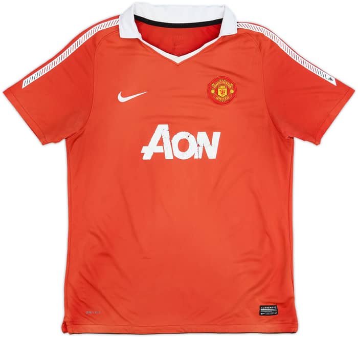 2010-11 Manchester United Home Shirt - 4/10 - (XL.Boys)