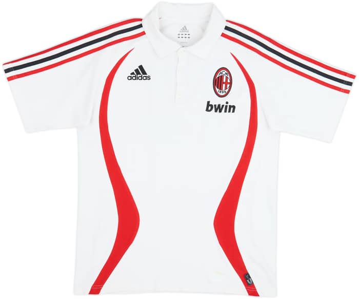 2006-07 AC Milan adidas Polo Shirt - 7/10 - (S)