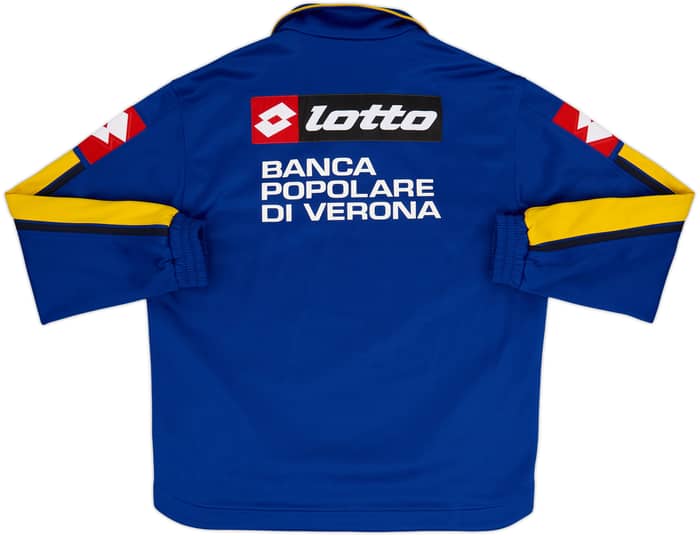 2005-06 Chievo Verona Lotto 1/4 Zip Drill Top - 5/10 - (L)