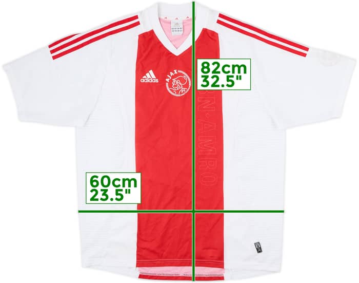 2002-04 Ajax Home Shirt - 4/10 - (XL)