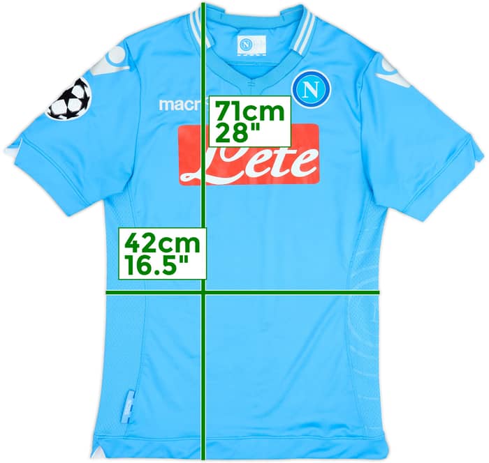 2013-14 Napoli Home Shirt - 5/10 - (M)