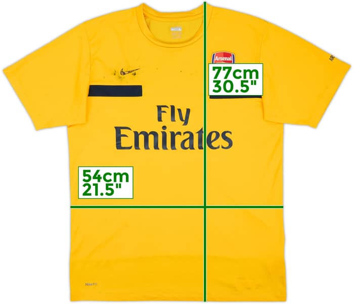 2009-10 Arsenal Nike Training Shirt - 4/10 - (L)