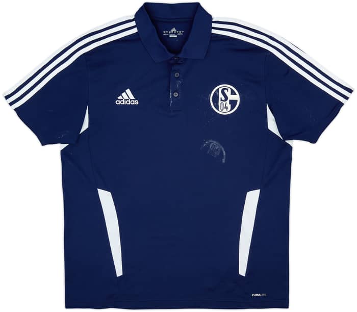 2011-12 Schalke adidas Polo Shirt - 4/10 - (XL)