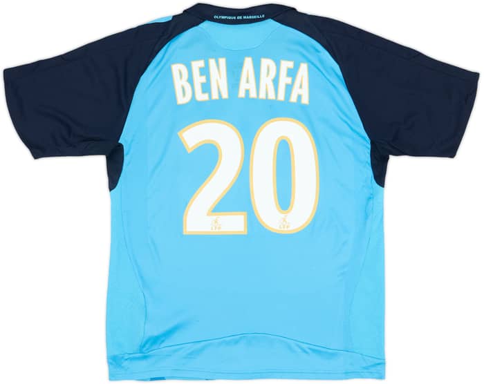 2008-09 Olympique Marseille Away Shirt Ben Arfa #20 - 6/10 - (XL.Boys)