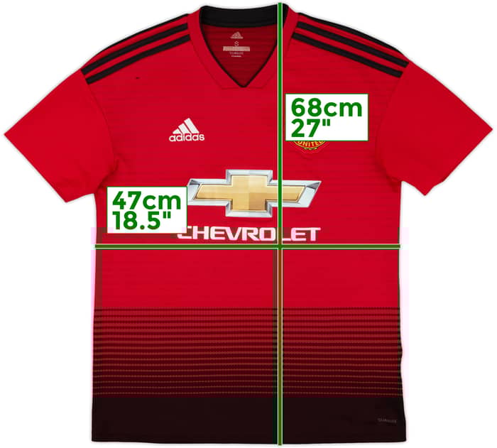 2018-19 Manchester United Home Shirt - 5/10 - (S)