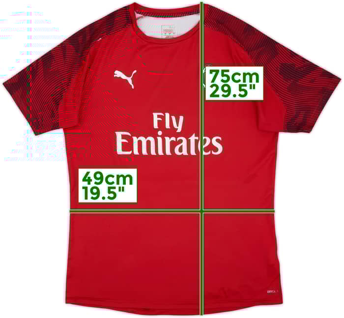 2019-20 AC Milan Puma Training Shirt - 4/10 - (L)