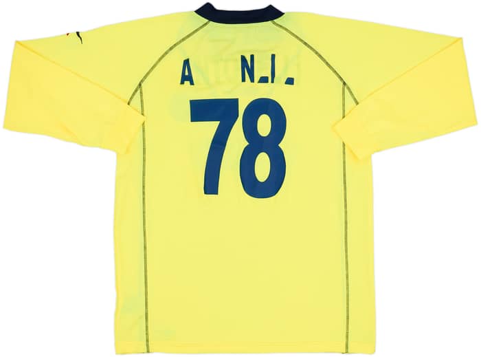 2002-03 Cosenza Third L/S Shirt Antonelli #78 - 5/10 - (L)