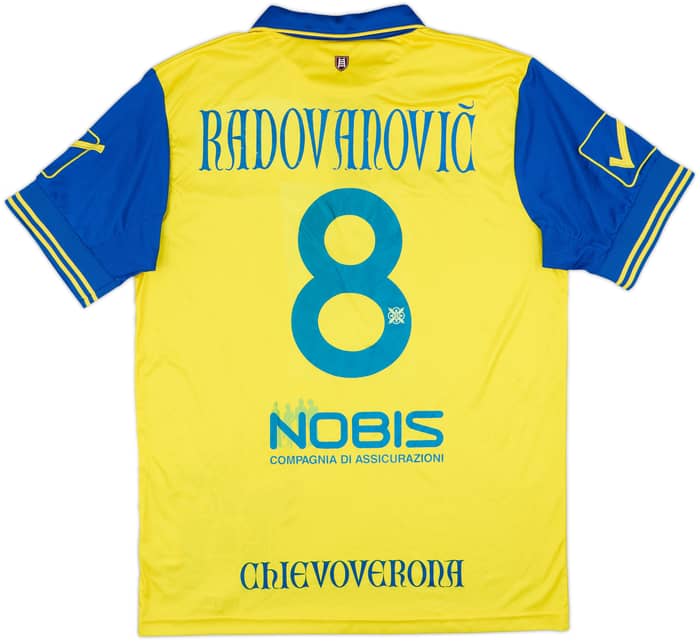 2015-16 Chievo Verona Home Shirt Radovanovic #8 - 7/10 - (XL)