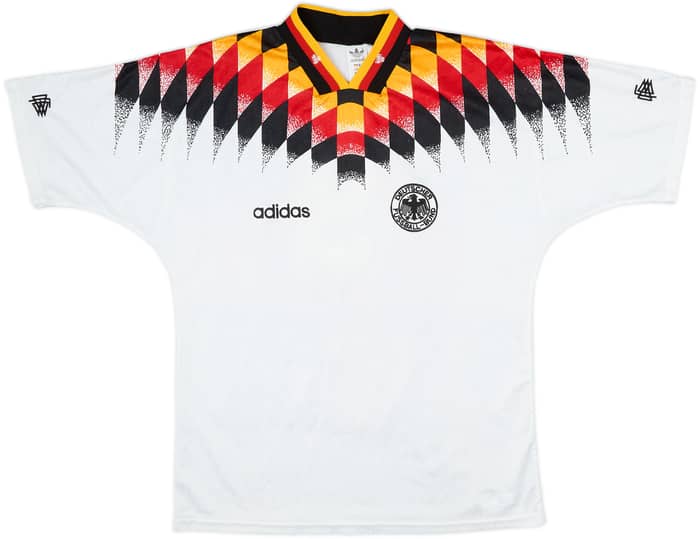 1994-96 Germany Home Shirt #9 - 8/10 - (L)