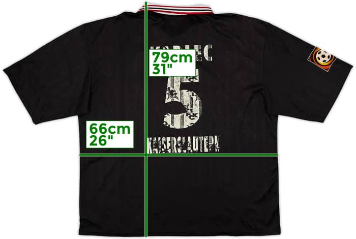 1996-97 Kaiserslautern Away Shirt Kadlec #5 - 5/10 - (XXL)