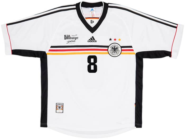 1998-00 Germany Home/Training Shirt Matthaus #8 - 8/10 - (L)