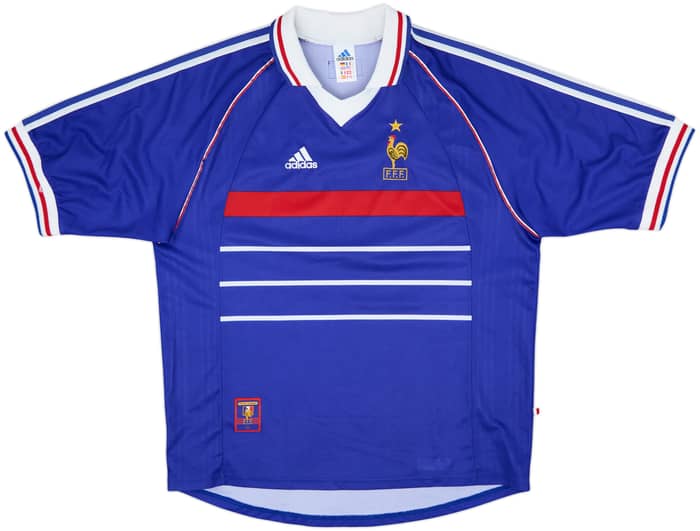 1998-00 France Home Shirt #21 - 6/10 - (XL)